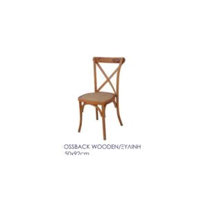 Crossback Wooden