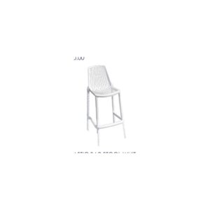 Plastic Bar Stool White