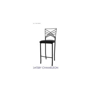Gatsby Chameleon Black Stool