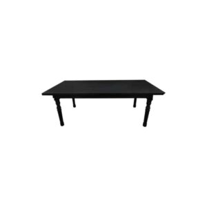 Wooden Black Rectangle Table