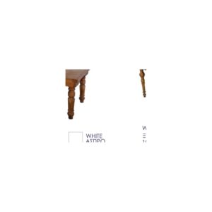 Wooden Rectangle Table – White