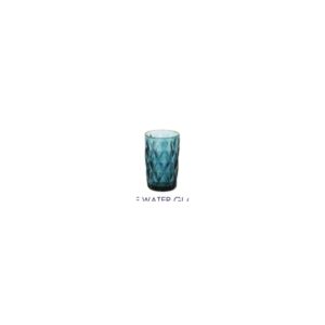 Blue Water Glass