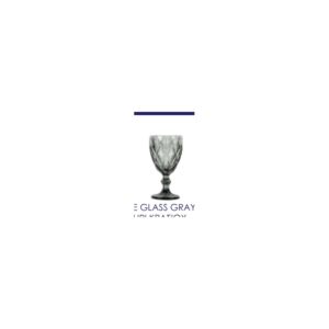 Wine Glass Gray