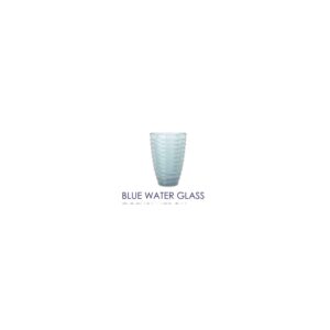 Blue Water Glass