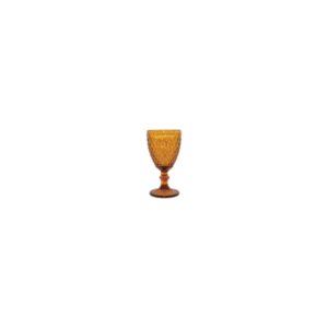 Amber Wine Glass