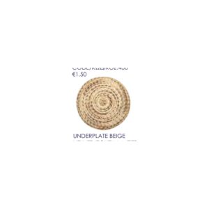 Underplate Beige