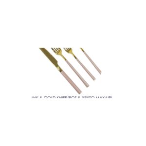 Pink & Gold Knife