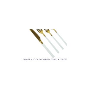 White & Gold Knife
