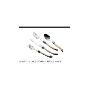 Laguiole Pale Horn Handle Knife