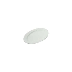 White Oval Porcelain