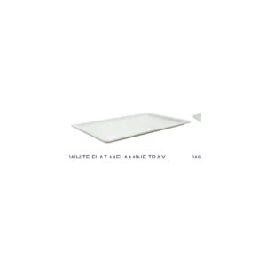 White Flat Melamine Tray