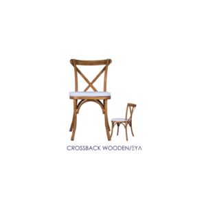Crossback Wooden Chair