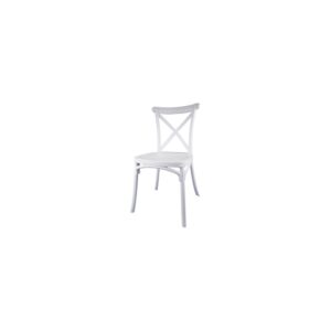 Crossback White Chair