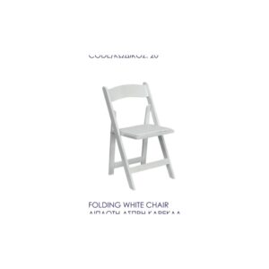Chameleon White Chair