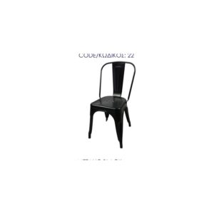 Metallic Black Chair