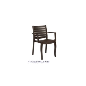 Zeus Brown Chair