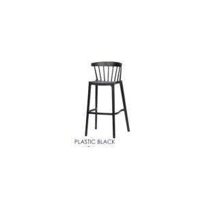Plastic Black Stool