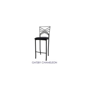 Gatsby Chameleon Black Stool