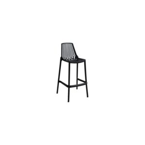 Plastic Bar Stool Black