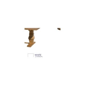 Wooden Rectangle Table - White