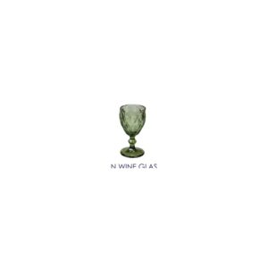 Green Wine Glass