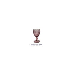 Pink Wine Glass