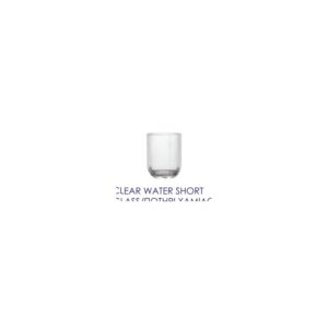 Clear Water Short Glass