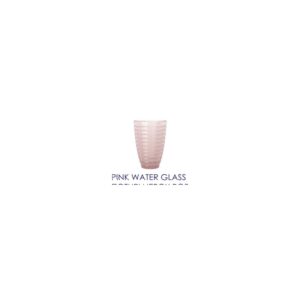 Pink Water Glass