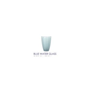 Blue Water Glass