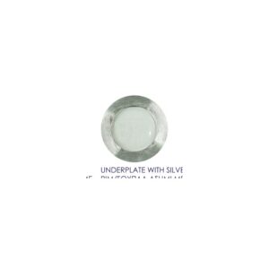 Underplate with Silver Rim