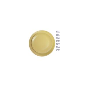 Yellow Dinner Plate