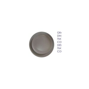 Gray Dessert Plate