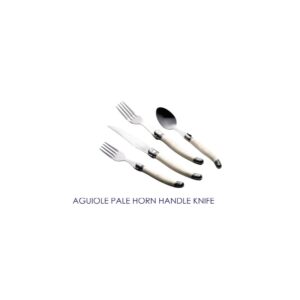 Laguiole Pale Horn Handle Spoon