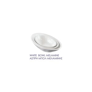 White Bowl Melamine