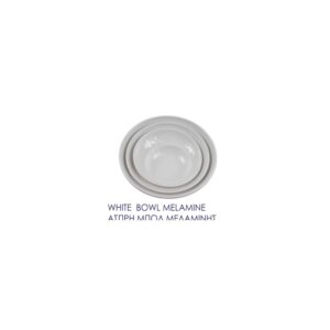 White Bowl Melamine