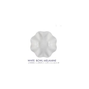 White Bowl Melamine