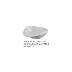 White Bowl Melamine