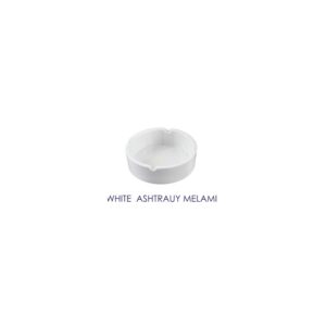 White Ashtrauy Melamine Tray
