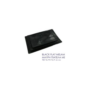 Black Flat Melamine Tray