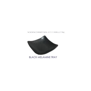 Black Flat Melamine Black