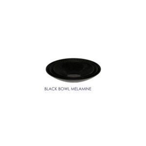 Black Bowl Melamine