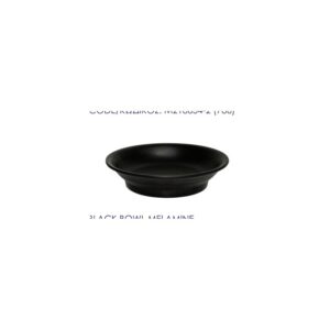 Bowl Melamine Black