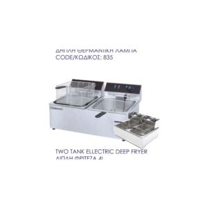 Two Tank Ellectric Deep Fryer