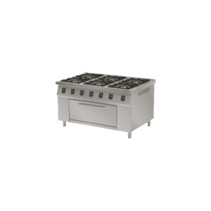 Gas Ranges 6 Burner With Oven