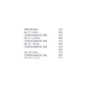 Food Pan – GN 1/2 - 6.5cm