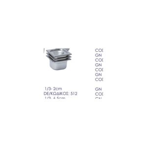 Food Pan – GN 1/3 - 6.5cm