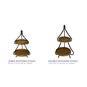 Wooden Stand Double