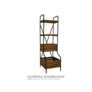 Quadruplo Wooden Stand