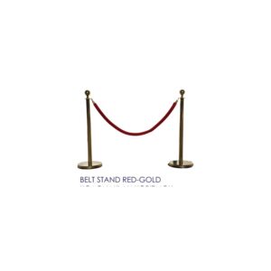 Belt Stand Red-Gold