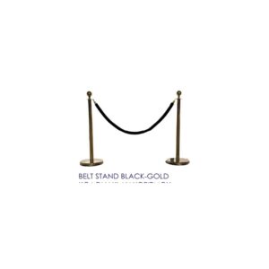 Belt Stand Black-Gold